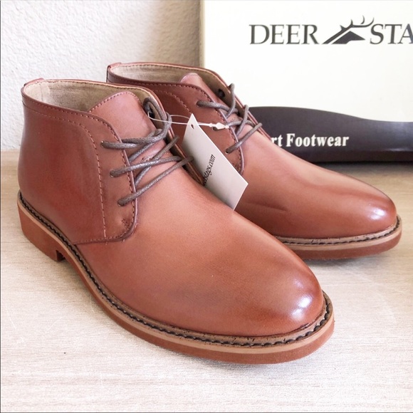 deer stags ballard boy's chukka boots